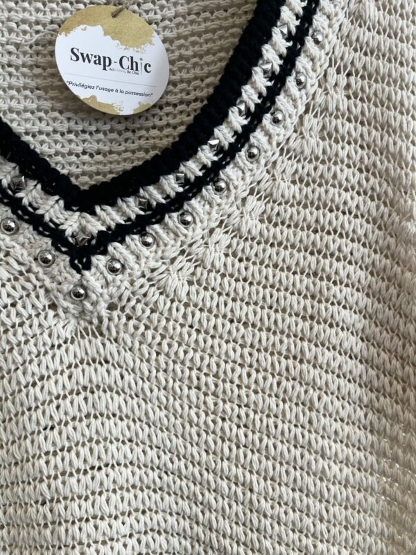 Haut Twinset / Taille M – Image 3
